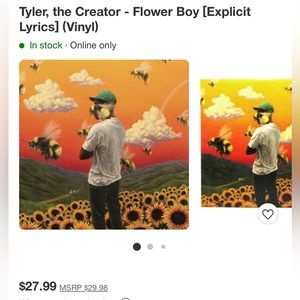 Tyler, The Creator- Flower Boy vinyl